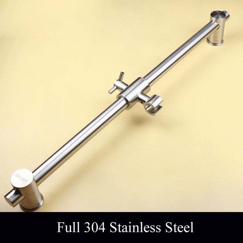 66cm length full 304 stainless steel shower sliding bar ► Photo 1/1