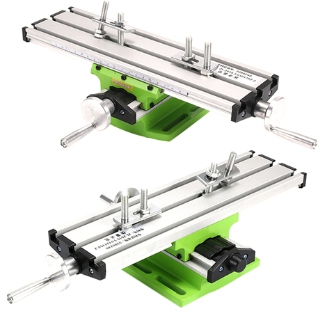 Multi-functional Worktable Bench Drill Vise Fixture Milling Drill Table X and Y Adjustment Coordinate Table For Mini Drill ► Photo 1/6