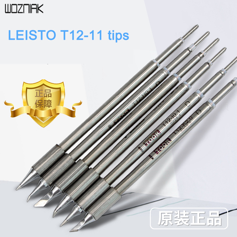 LEISTO T12-11 tips Replaceable Iron Tool Solder Tips Replacement Soldering Iron Tip ► Photo 1/6