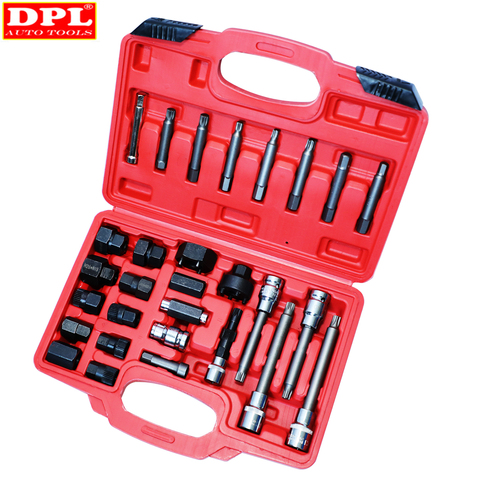 DPL 30pcs Alternator Freewheel Pulley Puller Alternators Tool Set Special Socket Set ► Photo 1/6