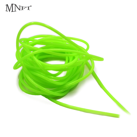 MNFT 5M Green Soft Silicone Fishing Night Luminous Tube Fluorescent Deep Sea Boat Fishing Glow Rig Hook Line Accessories ► Photo 1/6