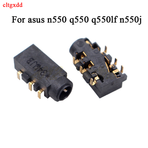 1pcs 6-pin 3.5mm earphone port microphone socket audio connector for asus n550 q550 q550lf n550j n550ja n550jv n550jk n550lf ► Photo 1/2