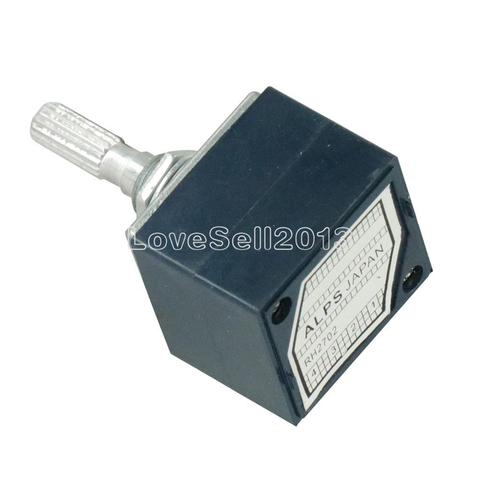 50K Rotary Potentiometer LOG ALPS RH2702 Audio Volume Control Pot Stereo W Loudness NEW ► Photo 1/4