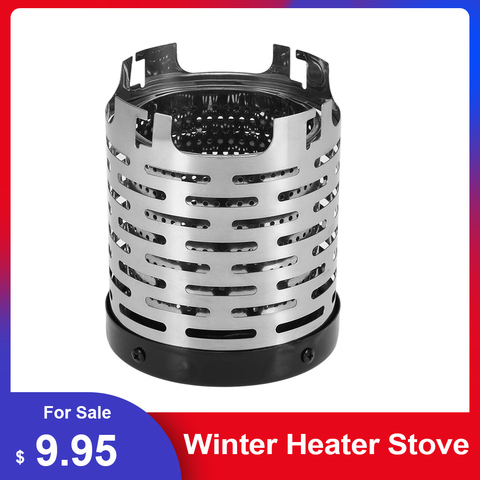 Durable Heater Stove Wear-resistant Outdoor Camping Gas Heater Stove Portable Steel Warmer Heating Cover Gas Heater ► Photo 1/6