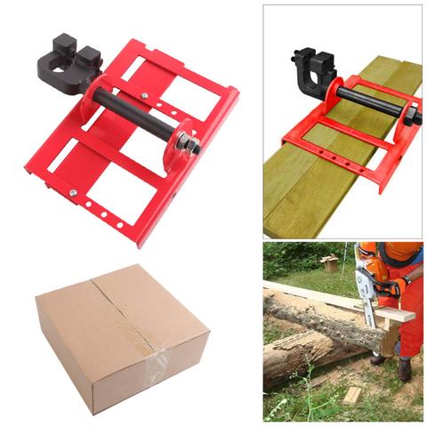 Steel Wood Cutting Guide Bar Tuff Chainsaw Attachment Guided Mill Saw Wood Cutting Woodworkers Wood Vertical Frame ► Photo 1/6