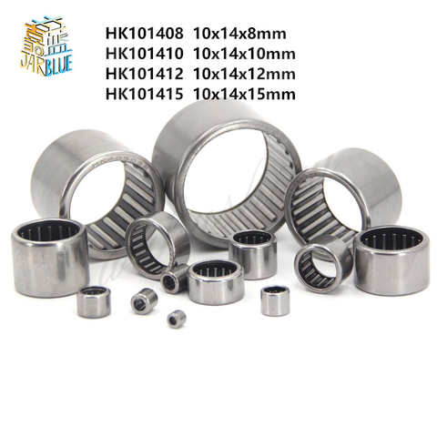 2 or 10pcs bearing HK1008 HK1010 HK1012 HK1015 Needle Roller Bearing 10*14*8/10/12/15mm ► Photo 1/2