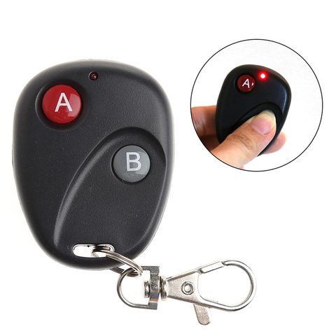 A&B Key DC12V Gate RF Wireless Remote Control Garage Door Transmitter 433MHz ► Photo 1/6