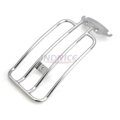 Steel chrome Solo Seat Luggage Rear Fender Rack Fits For Harley Road King FLHR Electra Glide FLHTC ► Photo 1/4
