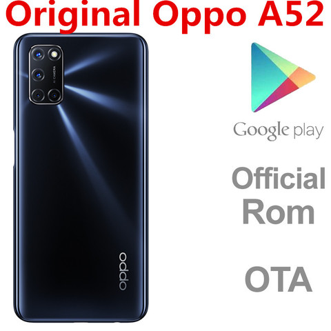 DHL Fast Delivery Oppo A52 4G LTE Smart Phone 5 Cameras 6.55