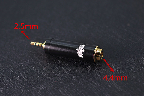 Eagle standard 4.4 to 2.5mm balanced transfer 4.4mm to 3.5mm adapter upgrade wire conversion plug ► Photo 1/4