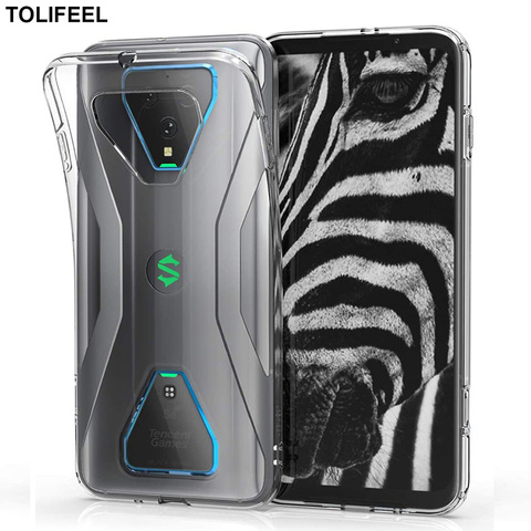 TOLIFEEL Case For Xiaomi Black Shark 3 Pro TPU Silicone Clear Bumper Soft Case For Xiaomi Blackshark 3 Transparent Back Cover ► Photo 1/6