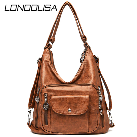 Retro Designer Handbags High Quality Genuine Leather Luxury Handbags Ladies Hand Shoulder Crossbody Bags For Women 2022 Bolsa ► Photo 1/6