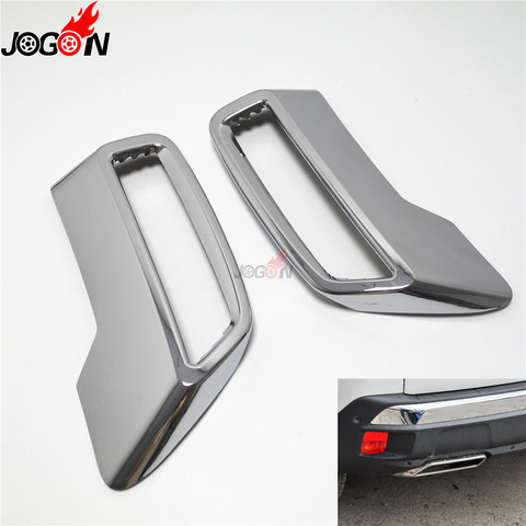 For Peugeot 3008 II 5008 T87 2017-2022 Car Rear Exhaust Muffler End Tip End Pipe Sticker Cover Accessories Decor Trim 2pcs/set ► Photo 1/6
