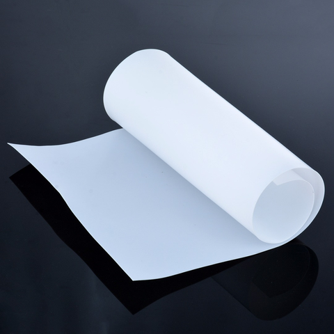 1pc White PTFE Film High Strength Temperature PTFE Sheet 500*250*0.5MM For Compression Molding Extrusion Processing ► Photo 1/6