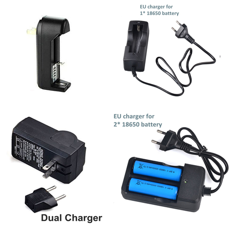 AU, EU, UK, US, adaptor 18650 26650 14500 battery charger 4.2v for flashlight ► Photo 1/6
