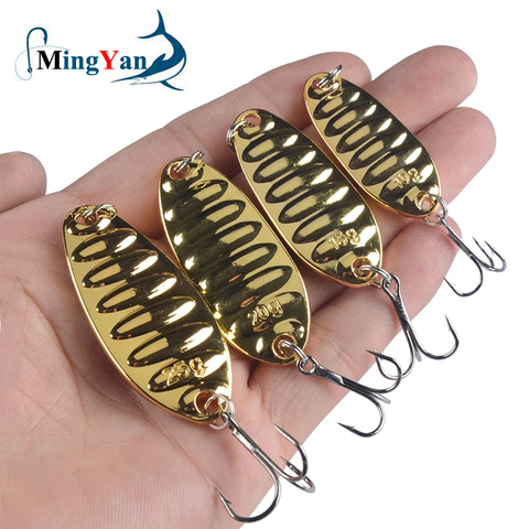 1PCS Metal Spinner Spoon Trout Fishing Lure Hard Bait Sequins Noise Paillette Artificial Bait Small Hard Sequins Spinner ► Photo 1/6