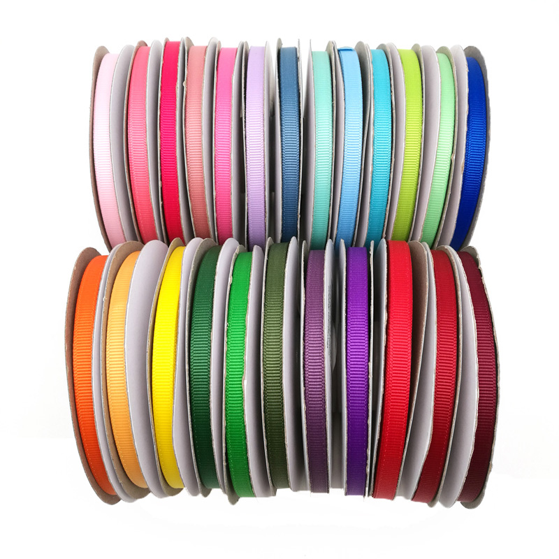 10 meters/roll) 12mm Grosgrain Ribbon Wholesale gift wrap