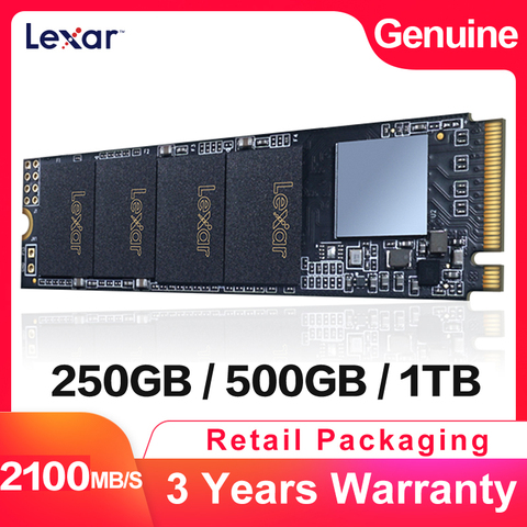 Lexar LNM610 3D NAND SSD 250GB 500GB 1TB M.2 2280 NVMe PCIe Gen3.0x4 Internal Solid State Drive Hard Disk For Laptop NoteBook PC ► Photo 1/1
