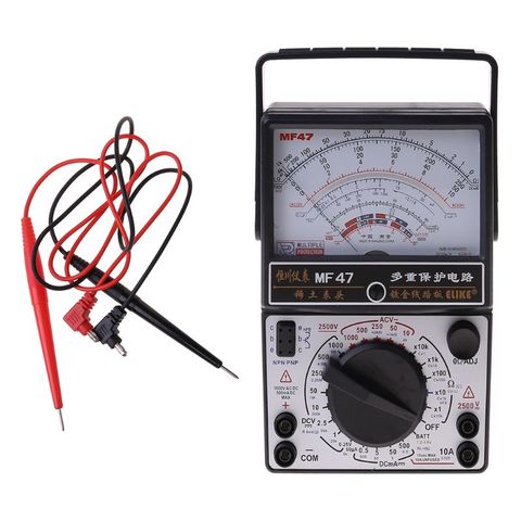 Mechanical Pointer Type Multimeter Measurement AC DC Ohmmeter MF47/JO411 Tester R9JF ► Photo 1/6