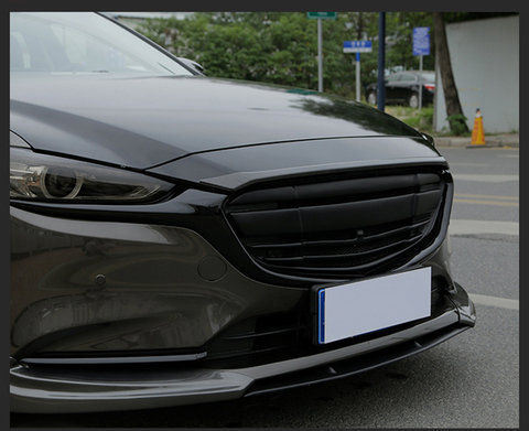 Front Grille For Mazda 6 Atenza 2022 Car Styling ABS Sequins Sticker gloss black ► Photo 1/3
