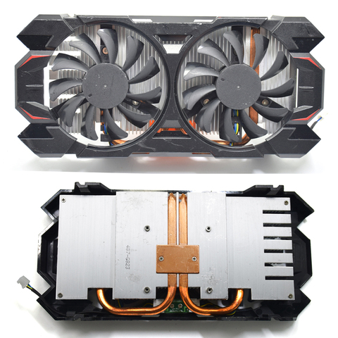 R7 360 GPU Cooler fan for DATALAND Radeon AMD R7 360 2G GDDR5 CPU Graphic Cards with Heatsink Radiator ► Photo 1/1