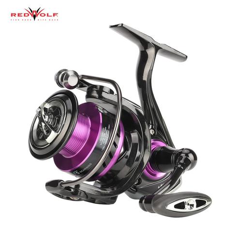 2022 RedWolf LR 5.8:1 6.2:1 4+1BB Fishing Reel 1000-4000 Anti-corrosion Spinning Reel 8KG Drag Power Saltwater Fishing Tackle ► Photo 1/6