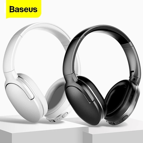 Baseus D02 Pro Wireless Headphones Bluetooth 5.0 Sport Earphones with Audio Cable for iPhone Tablet Laptop Headset Ear Buds ► Photo 1/6