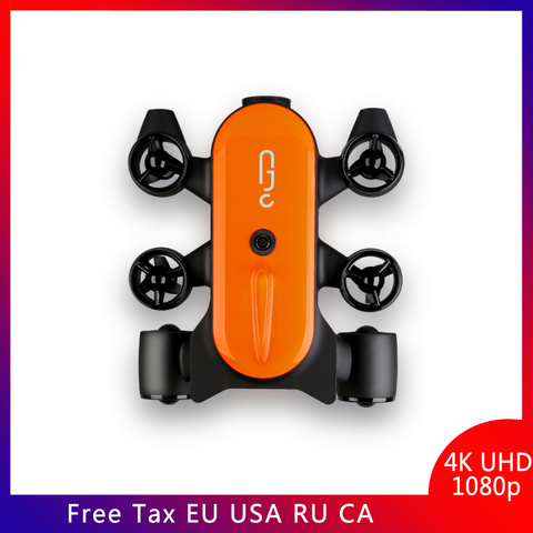 Geneinno Titan Underwater Drone robot Undersea detection 160° wide-angle FOV 360° movement 4K camera ► Photo 1/1