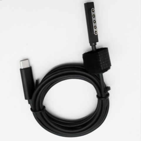 12V PD Charging USB Type C Power Supply Charger Adapter Charging Cable Cord for Microsoft Surface Pro 1/2 ► Photo 1/3