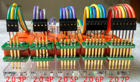 Test Stand PCB Clamp Fixture Probe Download Program Burning 2.54 2.0 1.27 30cm line ► Photo 1/5