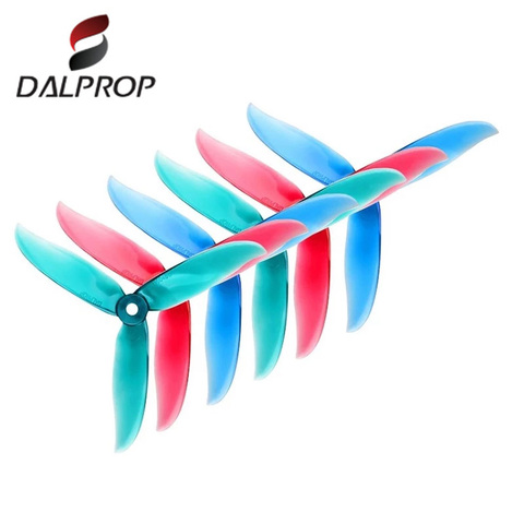 DALPROP CYCLONE T5045C Pro 5045 5X4.5X3 3-blade PC+ABS Propeller for RC FPV Racing Freestyle 5Inch 4S 6S Drones ► Photo 1/6