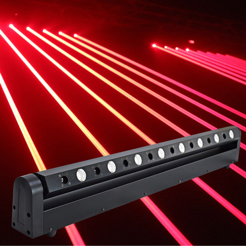 Led Moving Head Laser Show Light Projector 8 Head Red Fat Beam 3w Bar Dj For Music Evening, Theater ,Pub ► Photo 1/6