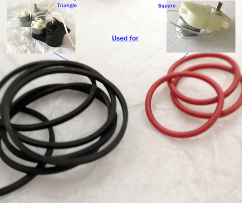 10X Belt For MABUCHI DC Gear Motor Repair belt accessories watch winder special parts ► Photo 1/6