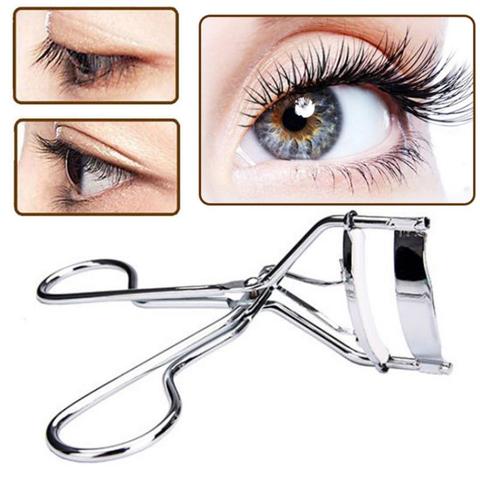 1pc Black/Silver White Curl Eyelash Curler stainless steel eyelash cosmetic makeup eyelash curler curling eyelashes Tool ► Photo 1/6