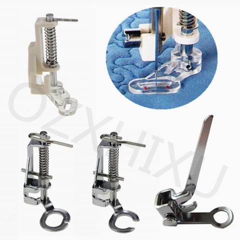 4Pcs Household Embroidery Presser Foot Free Motion Darning/ Quilting/ Open Toe Quilting Machine Foot sewing accessories 7YJ179-1 ► Photo 1/6