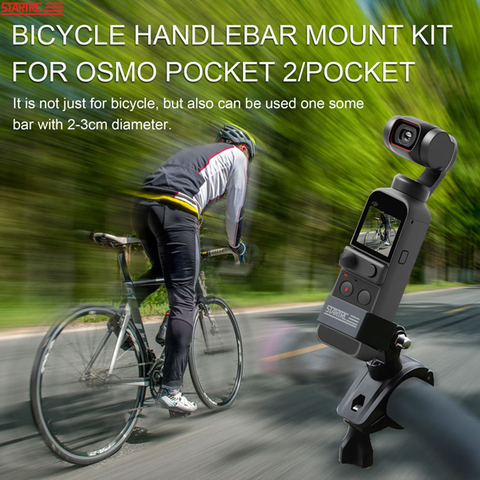 STARTRC OSMO Pocket 2 Bike Holder Bicycle Holder Motorcycle Camera Holder For DJI Pocket 2 Expansion Accessories ► Photo 1/6