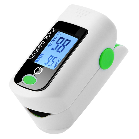 Finger Clip Heart Rate Monitor Pulse Oximeter Blood Oxygen Saturation SpO2 & PR Monitor Pulse Rate Measurement Meter ► Photo 1/6