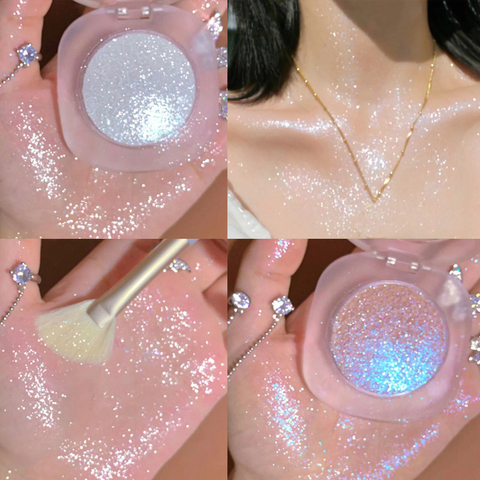 Diamond Glitter Mashed Potatoes Highlighter Diamond Highlighter Makeup Gel Face and Body Brighten Glitter Natural Contour Makeup ► Photo 1/6