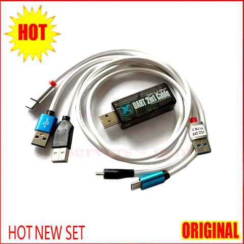 2022 Newest UART 2in1 Cable Type-C Micro for EFT Dongle Chimera dongle octoplus  FRP dongle tools ► Photo 1/1