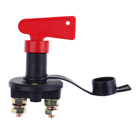 Truck Boat Car Battery Disconnect Switch Power Isolator Cut Off Kill Switch + 2 Removable Keys For Marine Auto ATV Vehicles Car ► Photo 1/6