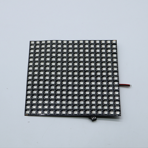 P10mm 16*16 pixels 256leds flexible mini led matrix ws2812 WS2812b DC5V ► Photo 1/6