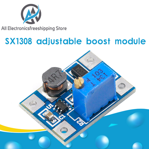 2-24V to 2-28V 2A DC-DC SX1308 Step-UP Adjustable Power Module Step Up Boost Converter for DIY Kit ► Photo 1/6