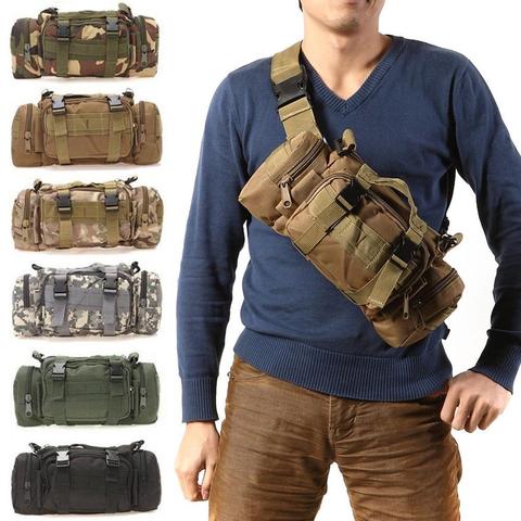 1xOutdoor Military Tactical Waist Pack Molle Camping Hiking Pouch Bag Outdoor Camping Climbing Medical Kits Bags Aid survive Kit ► Photo 1/6