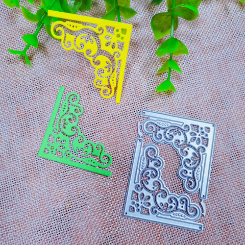 Corner Dies Cut Metal Stencil Template for DIY Embossing Paper Photo Album Gift Greeting Cards Making Cutting Dies New 2022 ► Photo 1/1