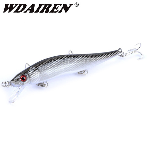 WDAIREN Minnow Fishing Lures Wobbler Crankbaits ABS Artificial Hard Baits  For Bass Fishing Tackle With Hooks 3D Printing Pesca - Price history &  Review