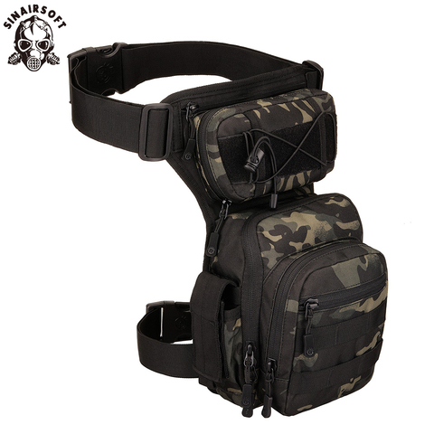 Molle Leggings Bag Military 1000D Nylon Waterproof Men Tactical Waist Pack Travel Belt Bag Hiking Hunting Camping Cycling Bags ► Photo 1/6