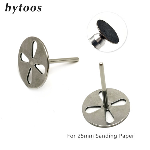 HYTOOS Stainless Steel Disc For 25mm Sanding Paper 3/32