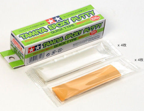 Tamiya 87143 Epoxy Putty (Quick Type, 100g),Modeling Kits Tools ► Photo 1/3