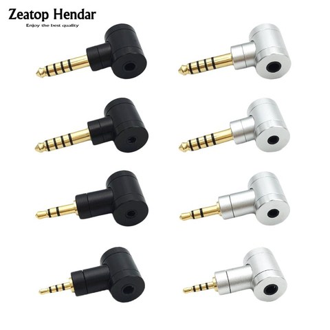 1Pcs HIFI Angle 2.5 / 3.5/ 4.4 Balanced Adapter 2.5mm / 3.5mm Female to 2.5mm / 3.5mm / 4.4mm Male Plug for Phones Music Players ► Photo 1/6