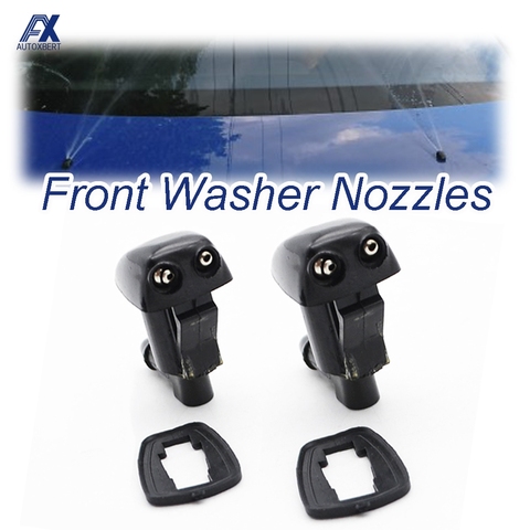 2Pcs/set Front Windshield Washer Jet Nozzles For Toyota Avensis Verso XM20 Highlander XU20 Prius XW20 2003 2004 2005 2006 ► Photo 1/6